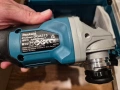 Акумулаторен безчетков ъглошлайф флек Макита Makita DGA513 с макпак 3 Makpac 3 (чисто нов), снимка 5