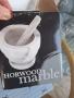 Мраморен хаван Harwood marble, снимка 4