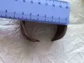 Автентична българска възрожденска гривна тип рогатка 50553, снимка 9