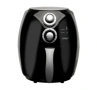 Фритюрник AirFryer Rosberg Premium, 1600W, 3л., Горещ въздух, Таймер, до 200°C, Черен, снимка 4