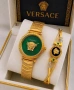 дамски комплект часовник и гривна Versace , снимка 4