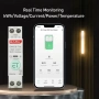 Монофазен WiFi електромер Tuya | Защита от пренапрежение 63A | Smart Home Alexa Google 10331, снимка 3