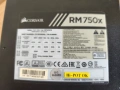 компютърно захранване 750W Corsair RM750x - CP-9020092-EU, снимка 3
