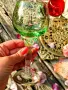 5 броя Цветни кристални чаши-италиански , снимка 12
