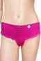 Hunkemöller дамско дантелено долнище, размер M, цикламено розово, снимка 1