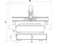 CNC Рутер Мachtec E-T8 ATC, снимка 3