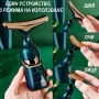 Електрически 4D масажор за лице, шия и очи 3в1 – Анти-ейдж уред с 3 сменяеми глави и лифтинг ефект , снимка 6