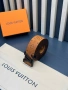 колани от естествена кожа в кутия Louis Vuitton 4см, снимка 3