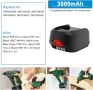 BURGARDEN 18V 3000mAh Li-Ion Батерия за Bosch – Заместител на 1600A005B0 / 2607336208, снимка 5