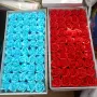 сапунени рози 50 бр в кутия , снимка 3