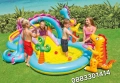 Басейн с пързалка Динозаври Воден кът за игра , снимка 2