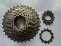 Венец касета Shimano 105 CS-HG62-10s + верига, снимка 2