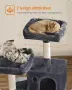 Драскалка,котешко дърво 143см.,сива, снимка 5