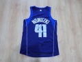 баскетболен потник dallas mavericks nowitzki # 41 nike екип мъжки оригинал L, снимка 2