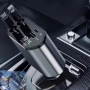 Автомобилно зарядно 4в1, 100W с USB-C, Lightning, прибиращи се кабели 80 см и LED дисплей, снимка 2