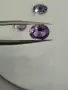 Лот естествени фасетирани аметисти – 7.85 ct (3 броя) – отлична шлифовка, снимка 11
