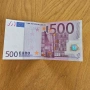 Продавам банкнота от 500 евро, снимка 1