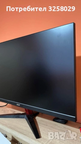 Аcer Nitro KG27  FreeSync, 144Hz, снимка 3 - Монитори - 54742521