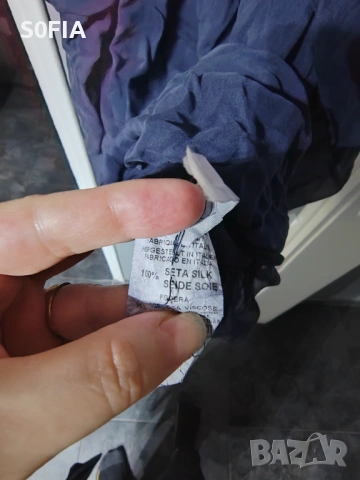 Копринена рокля размр S, снимка 3 - Рокли - 54025041