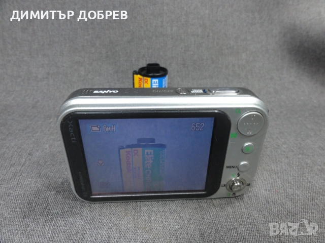 ЦИФРОВ ФОТОАПАРАТ SANYO XACTI VPC-E6EX 6MP CCD DIGITAL CAMERA Y2K RETRO DIGICAM, снимка 11 - Фотоапарати - 54712408