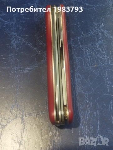 Стар модел голям 111 мм.Victorinox Switzerland с трион, снимка 6 - Ножове - 54822127