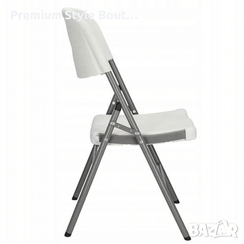 Комплект 2 броя сгъваеми кетъринг столове за градина и събития - удобни и издръжливи, снимка 13 - Други стоки за дома - 54002968