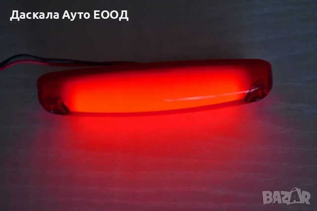 1 бр. диодни Лед LED габарити НЕОН светлини лампи 12-24V 3 цвята, снимка 4 - Аксесоари и консумативи - 54443960