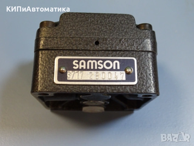 пневматично реле Samson 3717 (TYP 717P) Booster Relay G1/8, снимка 3 - Резервни части за машини - 54411937