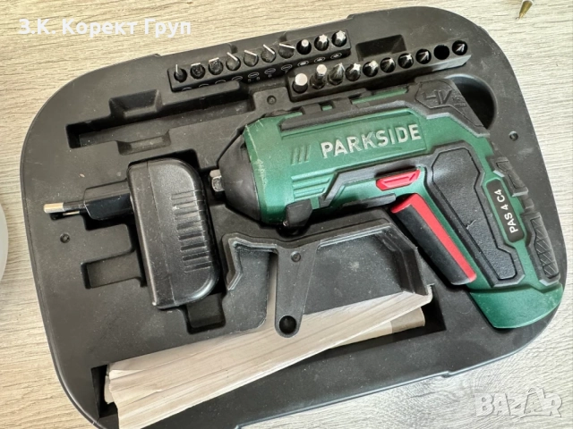 Акумулаторна отверка PARKSIDE PAS 4 C4