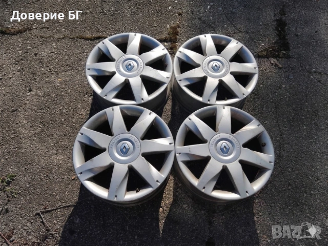 ​Оригинални алуминиеви джанти Renault 17" – Модел STEPPE (4x100), снимка 2 - Гуми и джанти - 54490091