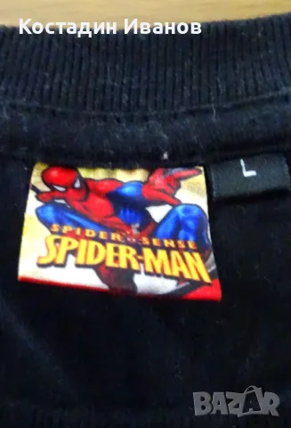 Спайдърмен мъжка тениска Marvel Spider-Man, снимка 3 - Тениски - 55625905