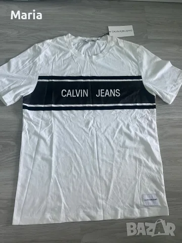 Calvin Klein Jeans Logo T-Shirt White Size XL – New with Tags