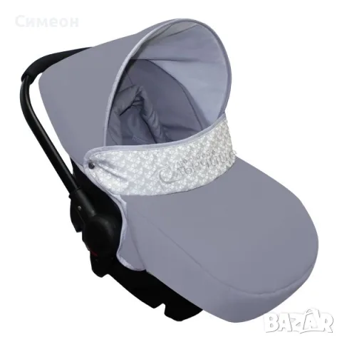 Бебешка количка Domino SILVER BIJOU - NIO, снимка 9 - Детски колички - 55293982