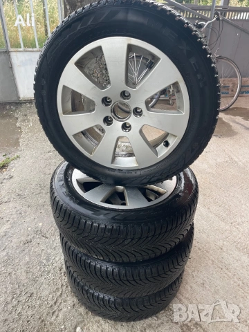 5x112x16 джанти с гуми, снимка 2 - Гуми и джанти - 55063525