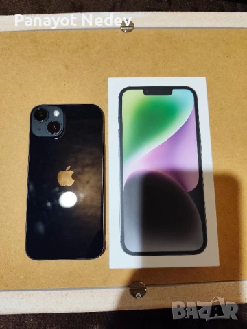 iphone 14 128 gb 85 % battery health 3 месеца гаранция към йетел
