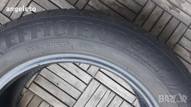 Летни гуми Good Year 195/60/15 2 броя, снимка 3 - Гуми и джанти - 54324725