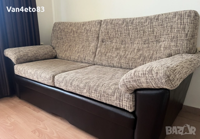 Кожен диван , снимка 2 - Дивани и мека мебел - 53951877