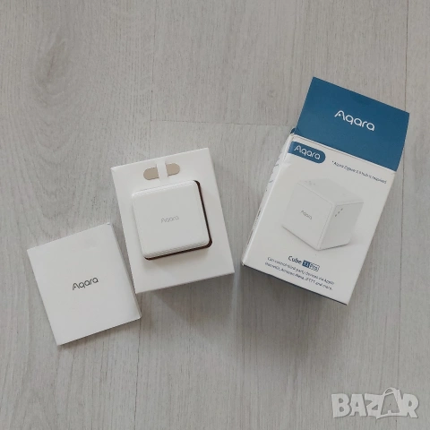 Aqara Cube T1 Pro – Смарт контролер (Zigbee 3.0, HomeKit, Matter), снимка 3 - Друга електроника - 54645667