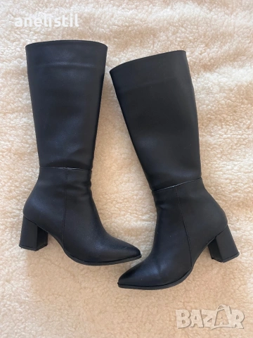 🖤 ЕЛЕГАНТНИ ДАМСКИ БОТУШИ – РАЗМЕР 38 🖤