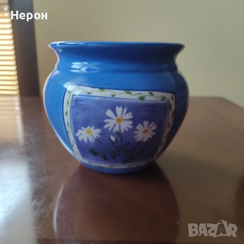 Порцеланова ваза, снимка 6 - Вази - 55168373