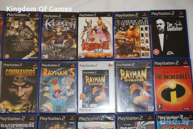 Игри за PS2 The Simpsons/Gladiator/Legion/Kessen/Catwoman/Marvel/Tekken 4/Godfather/Rayman/MikeTyson, снимка 3 - Игри за PlayStation - 54097586