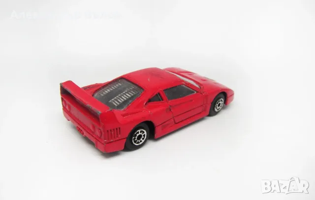 Колекционерска метална количка Maisto Ferrari F40, снимка 5 - Колекции - 55544476