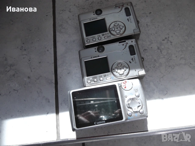 Продавам 3 бр.диг. фотоапарати Canon, снимка 2 - Фотоапарати - 54669894
