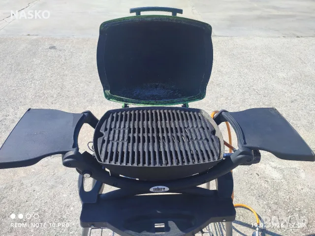 ГАЗОВО БАРБЕКЮ WEBER Q1200, снимка 6 - Барбекюта - 55345311