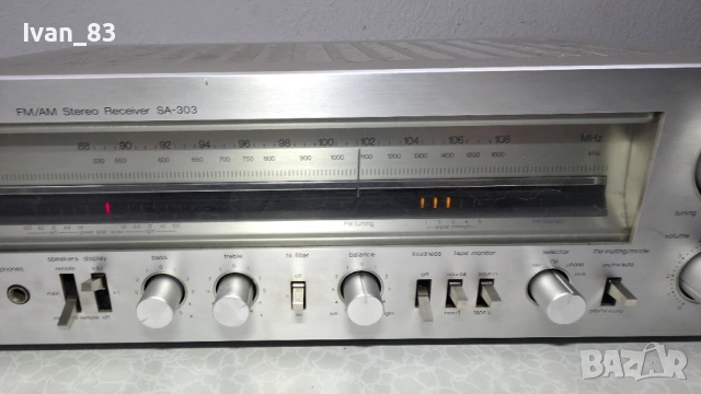 Ресивър Technics SA 303 , снимка 3 - Ресийвъри, усилватели, смесителни пултове - 54375319