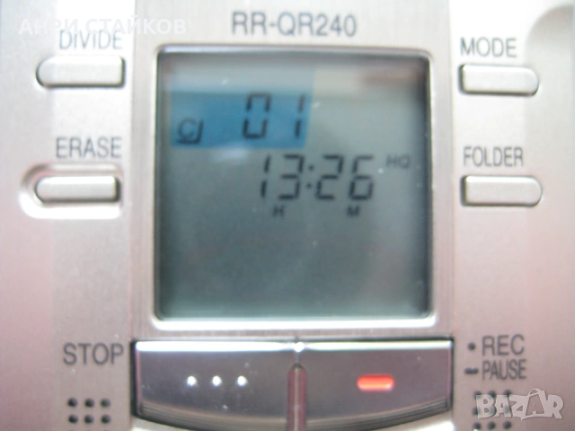 Продавам диктофон PANASONIC RR-QR240 IC RECORDER Made in Japan, снимка 15 - Други - 54502860
