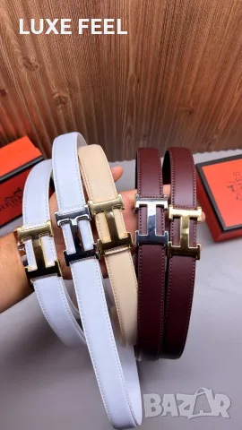 Hermes ⚜️ Естествена Кожа ⚜️ Дамски Колани , снимка 3 - Колани - 55404129