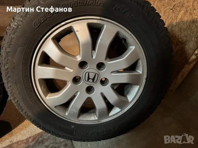 Оригинални джанти Honda CRV 2 (Хонда ЦРВ 2) 16” 5x114.3 + гуми Yokohama, снимка 7 - Гуми и джанти - 55565520