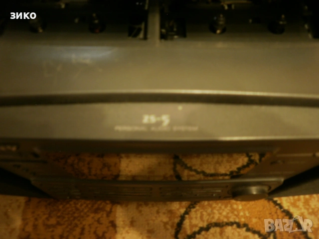 Sony ZS-5 - Boombox система (супер касетофон), снимка 3 - Радиокасетофони, транзистори - 54704831