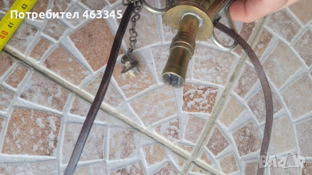 Старинна османска барутница, снимка 6 - Антикварни и старинни предмети - 54555972